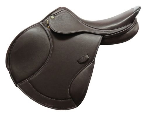 Henri de Rivel Millennium Covered Close Contact Saddle - Havana