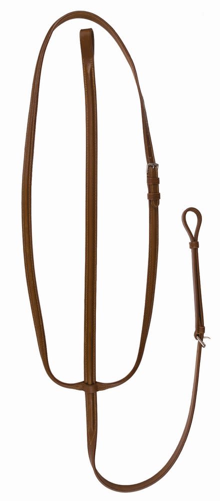 Henri de Rivel Advantage Plain Raised Standing Martingale - Hazelnut
