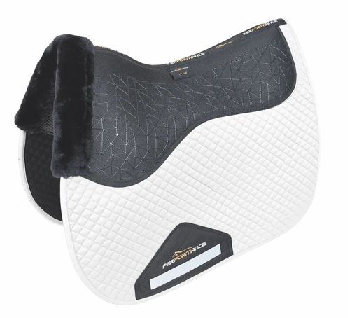 Shires Performance Fusion Saddle Pad - White