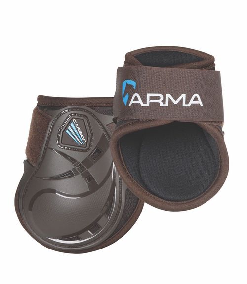 Shires ARMA Carbon Fetlock Boots - Brown