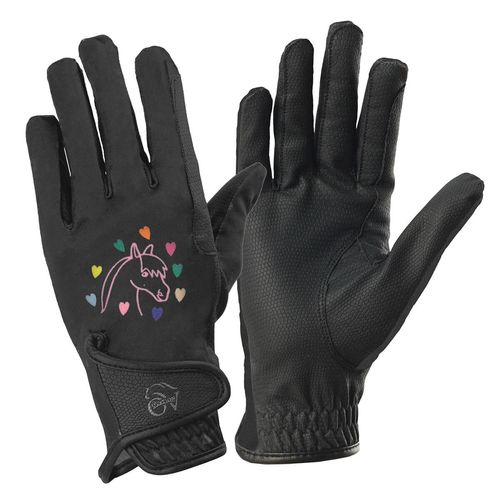Ovation Kids' PerformerZ Gloves - Horse and Heart