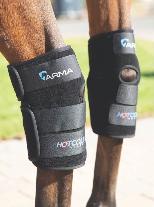 Shires ARMA Hot/Cold Joint Relief Boots - Black