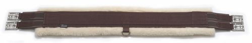 Shires Fleece Lined Girth - Brown