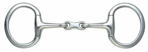 Shires French Link Eggbutt - Stainless Steel