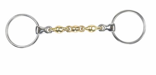 Shires Brass Alloy Loose Ring Waterford Bit