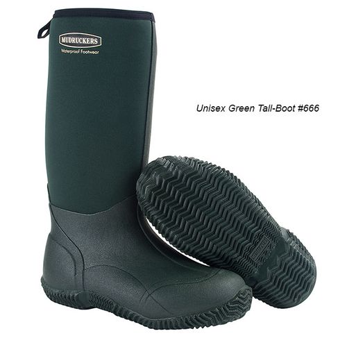 Mudruckers Waterproof Tall Boot - Green