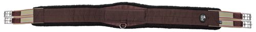 Flex Rider AP No-Slip Neoprene Girth w/Fleece Edge - Chocolate