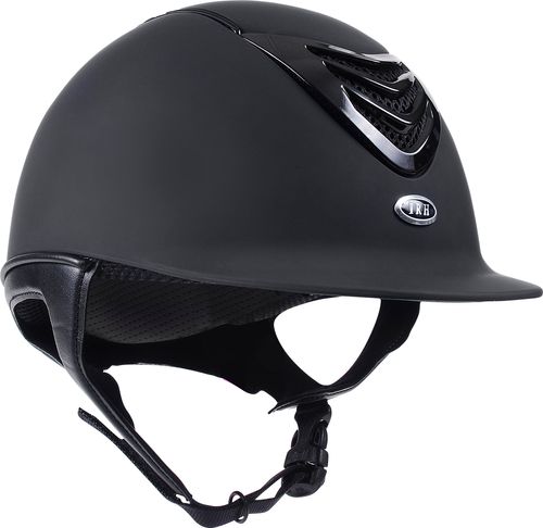 IRH IR4G Helmet - Matte Black/Gloss Black Vent