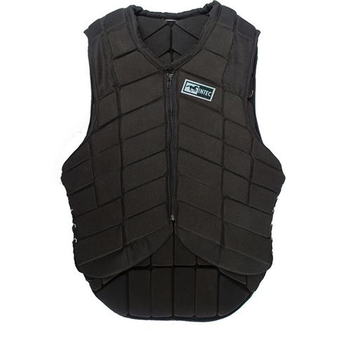 Flex Rider Intec Quilted Cushioned Safety Vest - Black