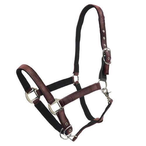 Centaur Glitter Break Away Halter - Burgundy