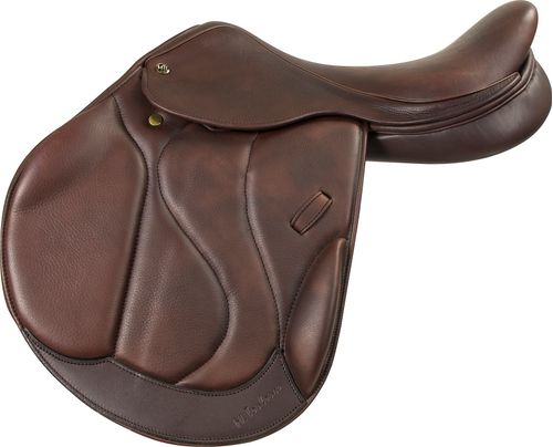 M. Toulouse Marielle Monoflap Eventing Saddle - Chocolate