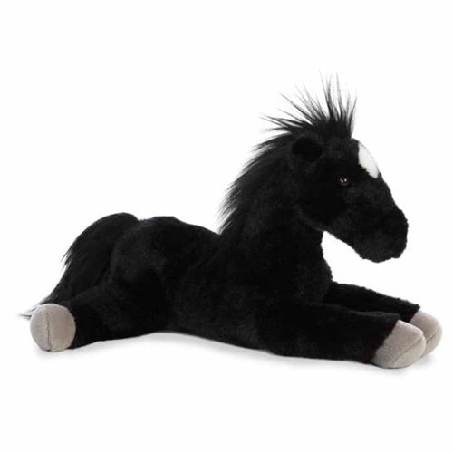 GT Reid 12" Plush Toy Horse - Black