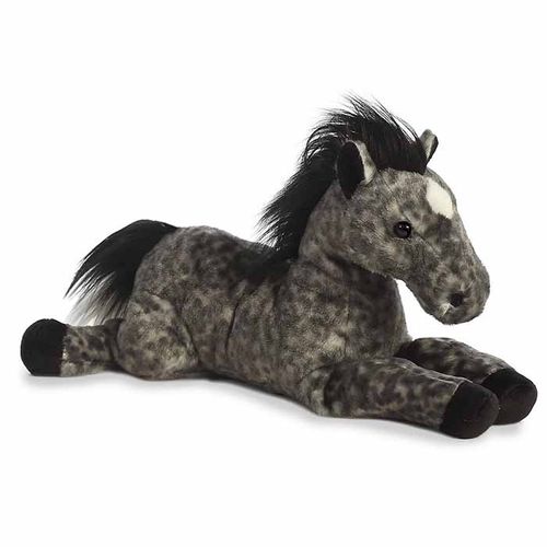 GT Reid 12" Plush Toy Horse - Grey