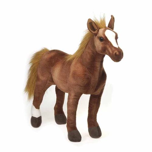 GT Reid Plush Toy Majestic Standing Horse - Bay