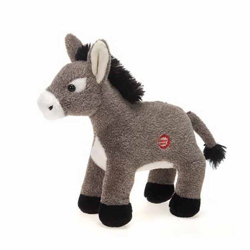 GT Reid Plush Toy Donkey w/Sound - Grey