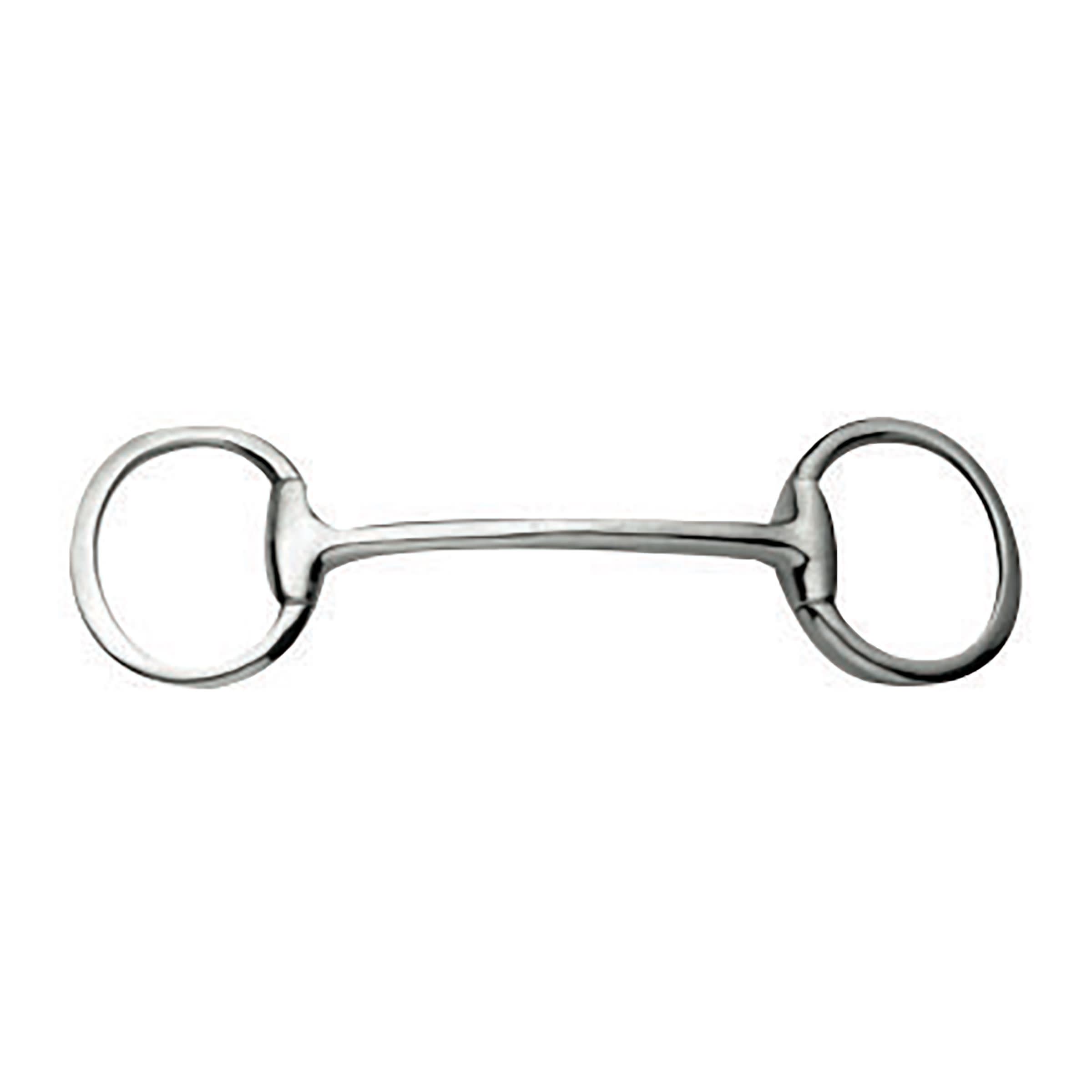 Korsteel Stainless Steel Mullen Mouth Eggbutt Snaffle Bit - Korsteel ...