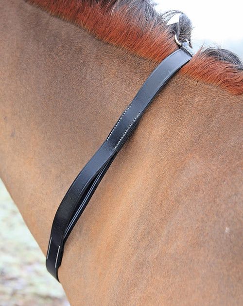 Shires Tapestry Neck Strap - Black