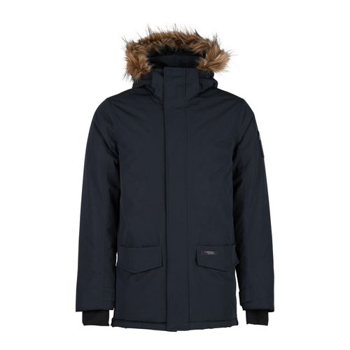 B Vertigo Men's Garren Winter Parka Jacket - Dark Navy