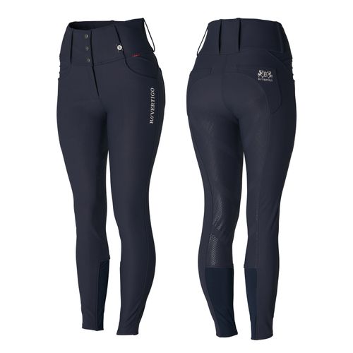 B Vertigo Women's Dianne Thermo Full Seat Breeches - Dark Navy