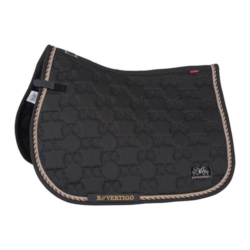 B Vertigo Monaco All Purpose Saddle Pad - Asphalt Dark Grey