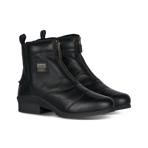 B Vertigo Women's Mercury Winter Paddock Boots w/Lamb Fur Lining - Black