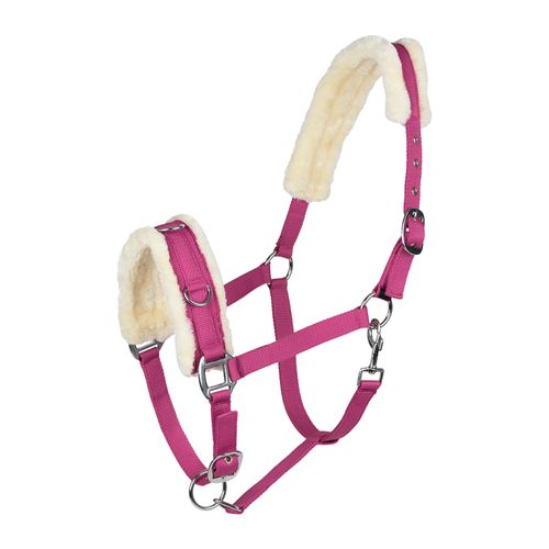 Horze Lunging Cavesson - Raspberry Pink