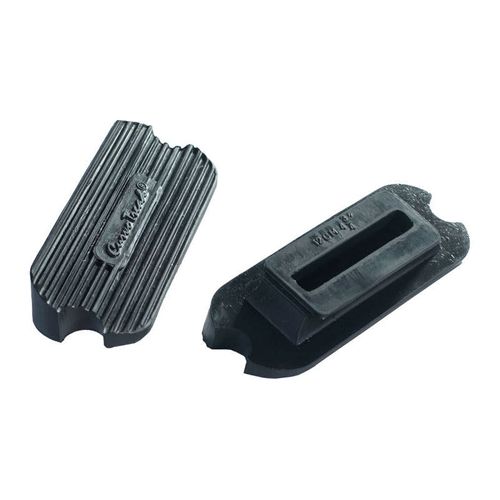 Horze Curvo Tread Stirrup Pads - Black