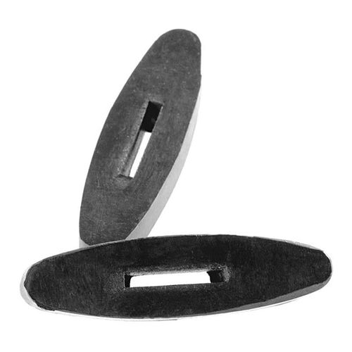 Horze Rubber Rein Stoppers - Black