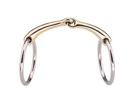 Herm Sprenger Dynamic RS Loose Ring Single Joint 14mm Sensogan Bit