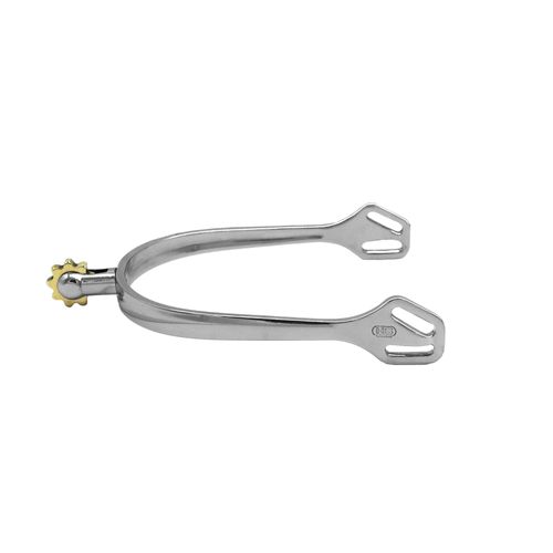 Herm Sprenger 25mm Soft Point Vertical Comfort Roller Ultra Fit Spurs - Stainless Steel