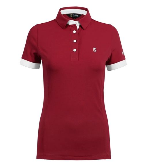 Tredstep Women's Performance Polo - Chilli Pepper