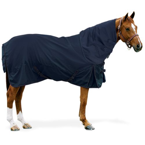 Equi-Essentials 600D Blanket w/Neck Rug 300g - Navy