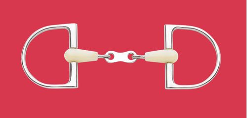 Happy Mouth Bits French Link Pro King Dee - Stainless Steel