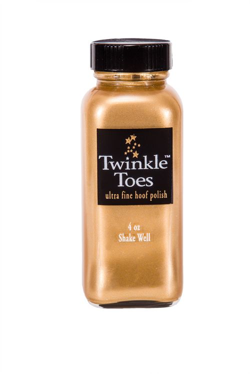 Twinkle Satins Hoof Polish - Rich Gold