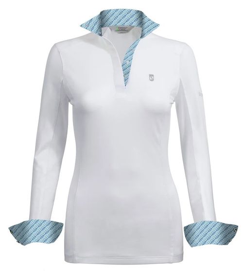 Tredstep Women's Symphony Paris Long Sleeve Competition Shirt - Cashmere Blue