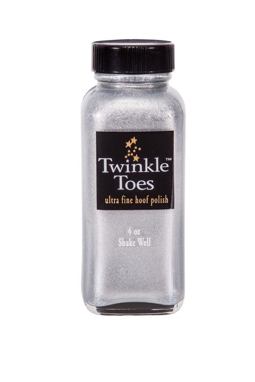 Twinkle Satins Hoof Polish - Sterling Silver