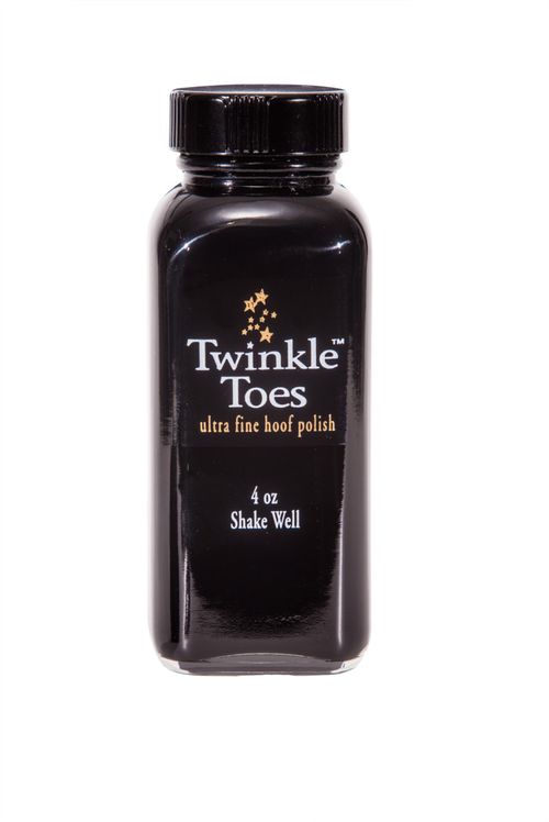 Twinkle Satins Hoof Polish - Black Velvet