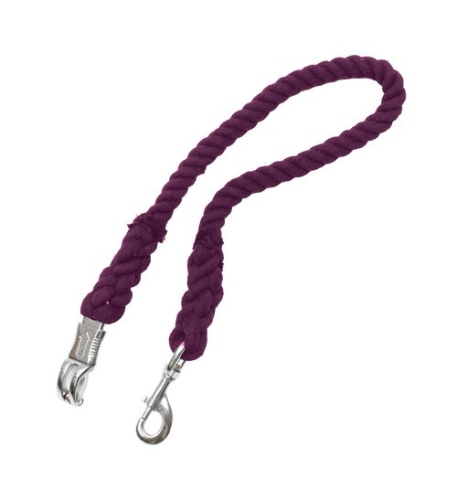 Equi-Essentials 3-Ply Cotton Trailer Tie - Purple