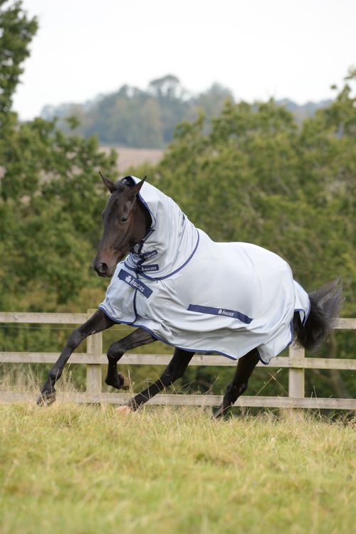 Bucas Buzz Off Detachable Neck - Silver/Navy