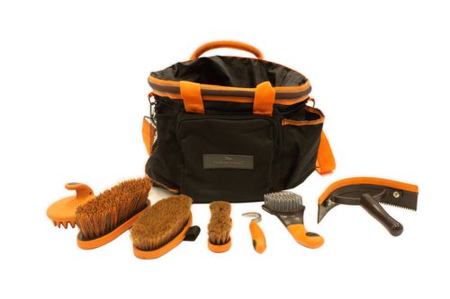 Rambo Grooming Kit - Black/Orange/Tan/Brown