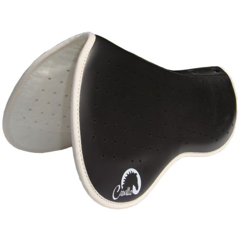 Cavallo English Raised Wither Pad - Black/White