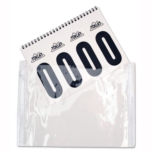 Toklat Replacement Number Pockets - Clear