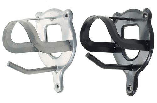 Equi-Essentials Bridle Brackets Baked Finished - Silvertone