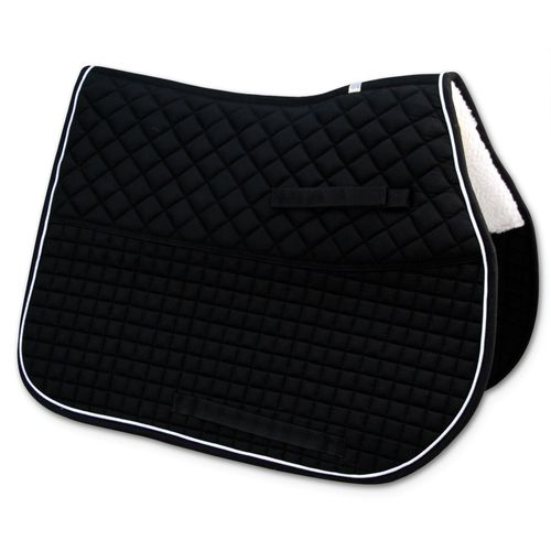 Roma Ecole Noble All Purpose Saddle Pad, Burgundy