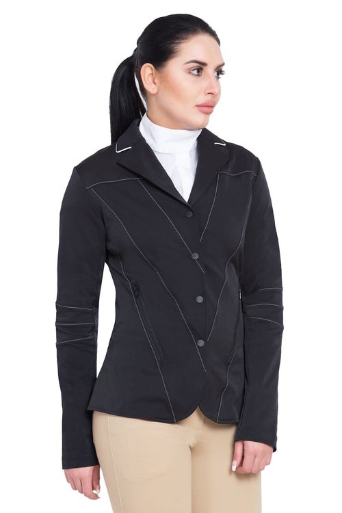 Equine Couture Women's Italia Show Coat - Black