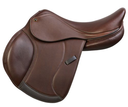 Ovation Pony Covered Leather Saddle - Brown