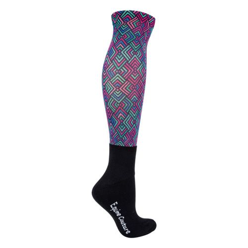 Equine Couture Women's OTC Boot Socks - Kaleidoscope