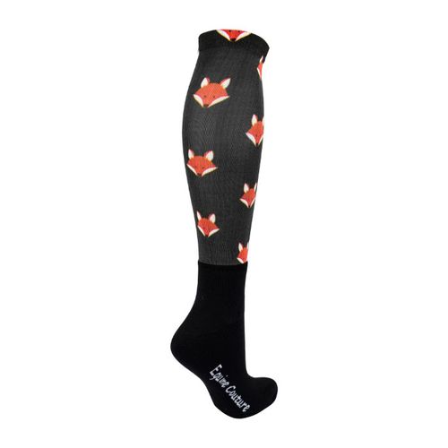 Equine Couture Women's OTC Boot Socks - Foxes