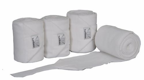 TuffRider Horse Fleece Polo Bandages - Grey