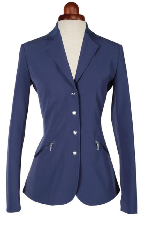 Shires Aubrion Women's Oxford Show Jacket - Navy